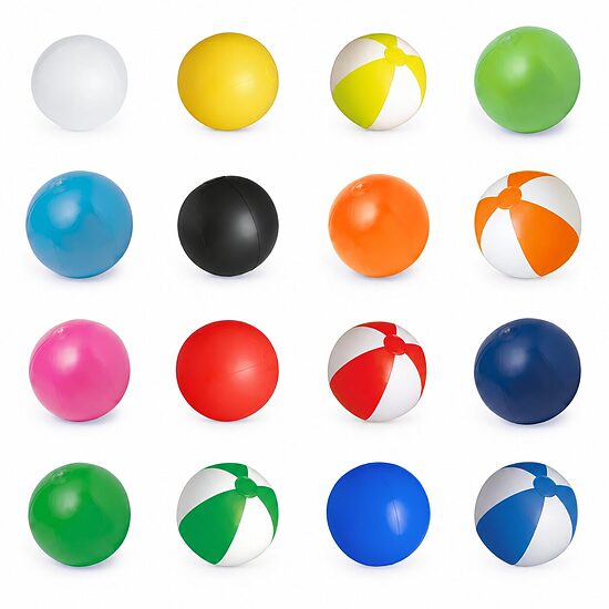 Piepūšamā PVC pludmales bumba