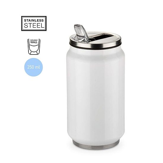 Termokrūze ar slēptu salmiņu un vakuuma izolāciju - 250 ml 