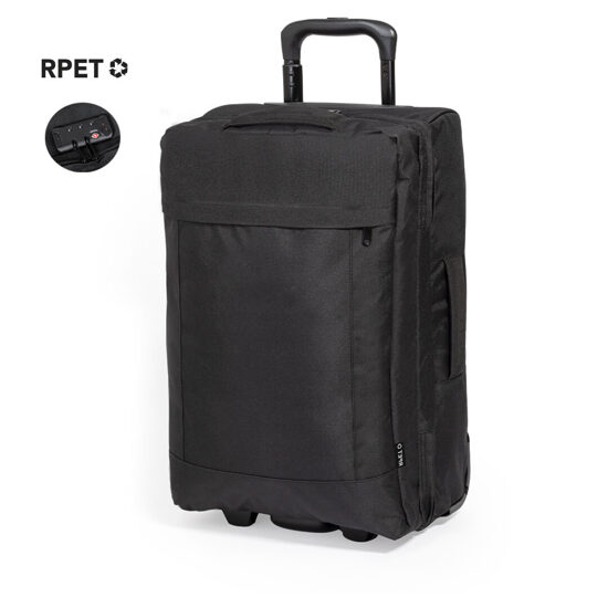 Ceļojumu koferis no RPET ar TSA slēdzeni