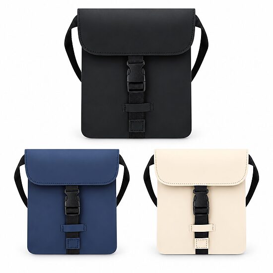 Crossbody soma no mīksta PU  ar sprādzi