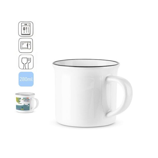 Keramikas krūze sublimācijai 280 ml