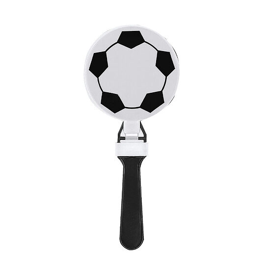 Fanu klapperis ar futbola dizainu
