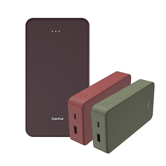 Ārējās uzlādes stacija Hama Power Pack - 20 000 mAh