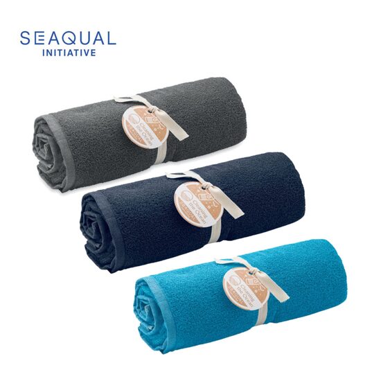 SEAQUAL® eco jacquard pludmales un vannas dvielis 70 × 140 cm