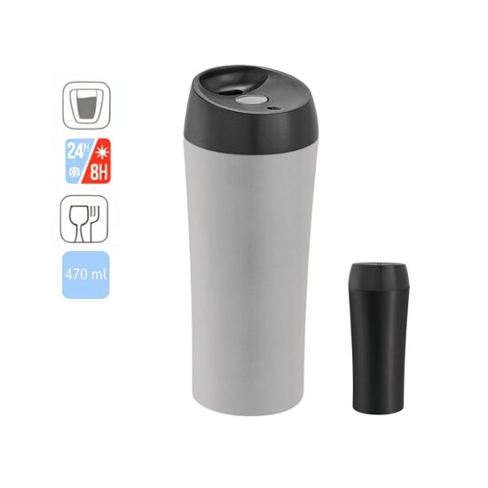 Termokrūze 470 ml no nerūsējošā tērauda un PP