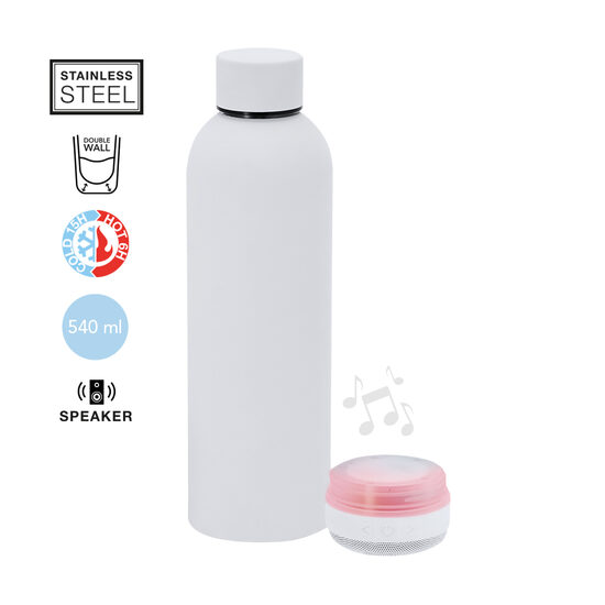 Termopudele 540 ml ar Bluetooth skaļruni un apdruku