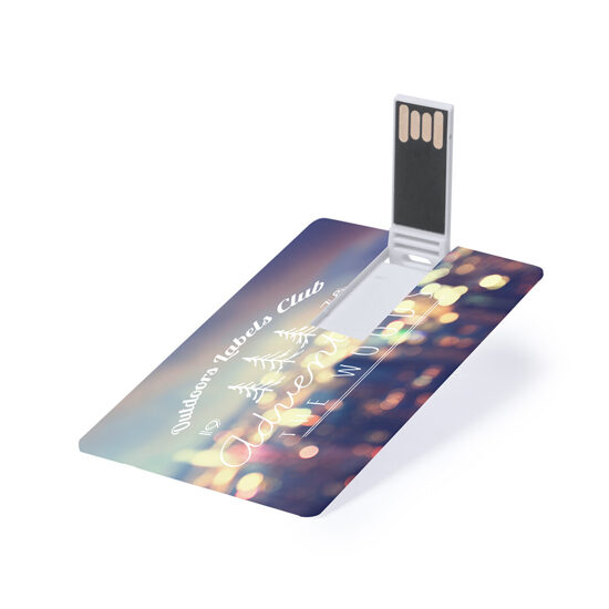 16GB USB kartes tipa zibatmiņa ar pilnkrāsu apdruku