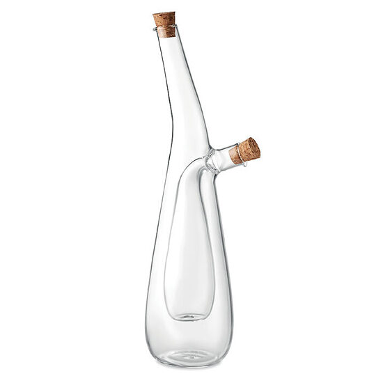 Borsilikāta stikla eļļas un etiķa pudele 300 ml / 80 ml