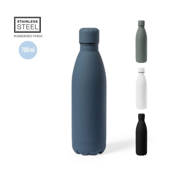 Ūdens pudele ar gumijotu pārklājumu – 750 ml