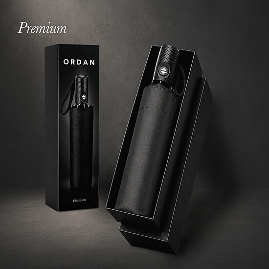 ORDAN premium automātiskais lietussargs 21″ ar pretvēja sistēmu