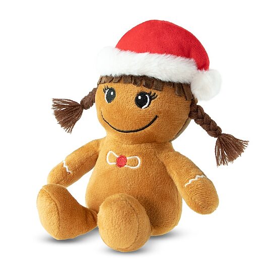 Plīša piparkūku meitene 18 cm