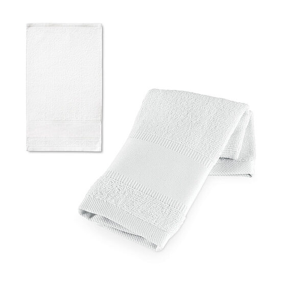 30 × 50 cm kokvilnas sporta dvielis ar personalizējamu joslu