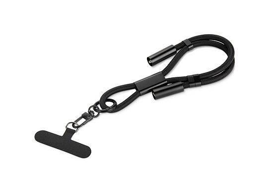 Telefona rokas siksniņa ar 60 W USB-C uzlādes kabeli
