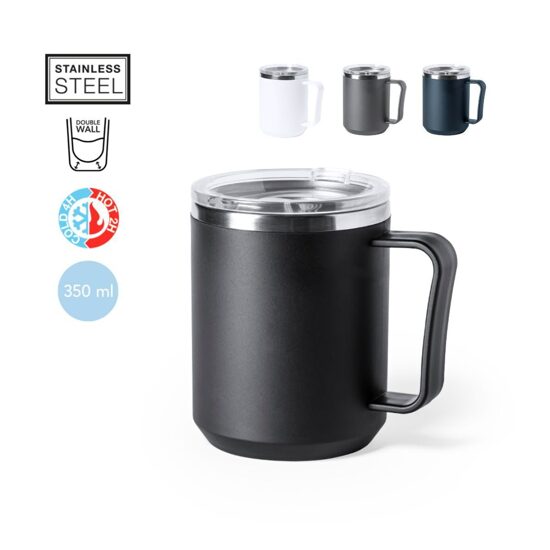 Termokrūze ar vāciņu – 350 ml