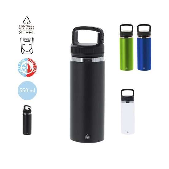Termopudele ar karabīnes rokturi – 550 ml
