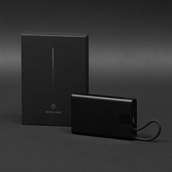 UPPERLANE 10000 mAh ātrās uzlādes ārējais akumulators ar digitālo displeju