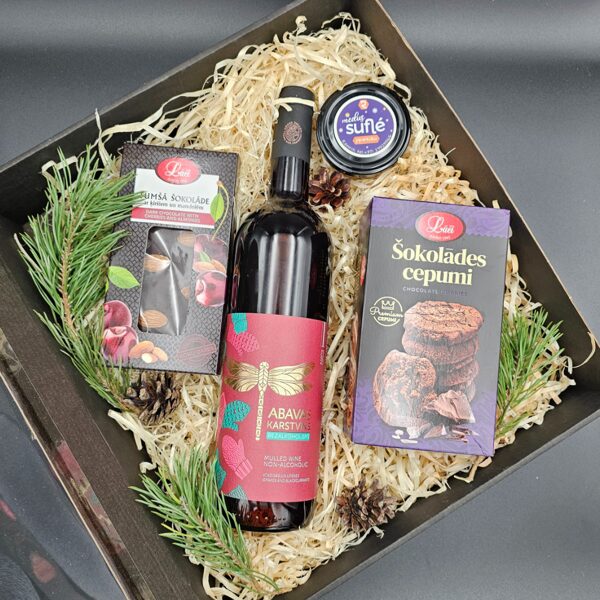 "Pie kamīna" Ziemassvētku dāvanu komplekts 